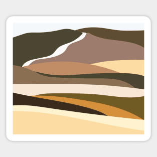 Desert Land Sticker